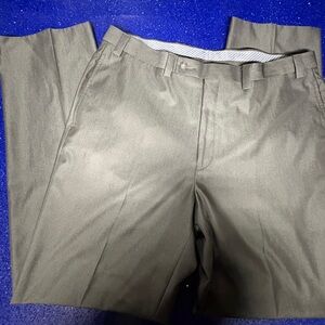 Calvin Klein Men's Gray Flat Front Dress Pants 36/32 -Great condition